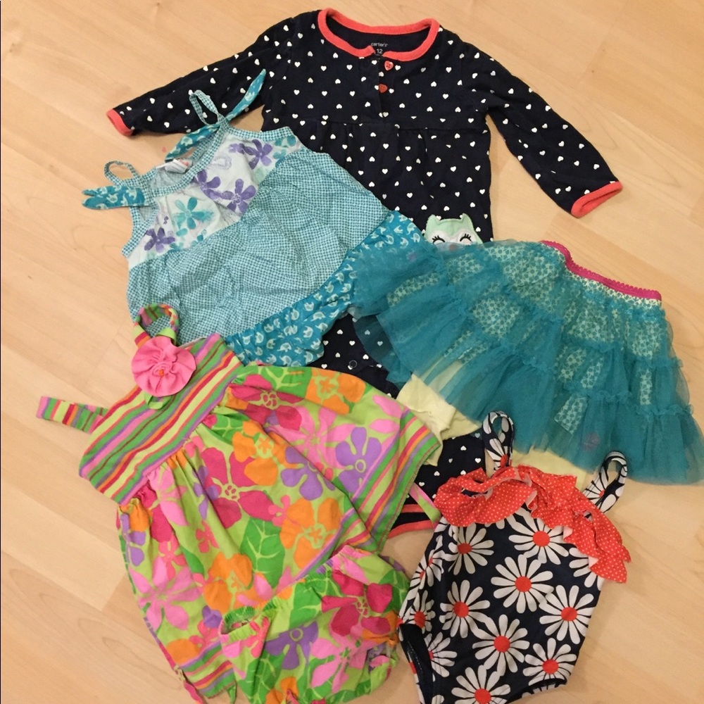 Carters & Naartjie spring 12mo size bundle!
